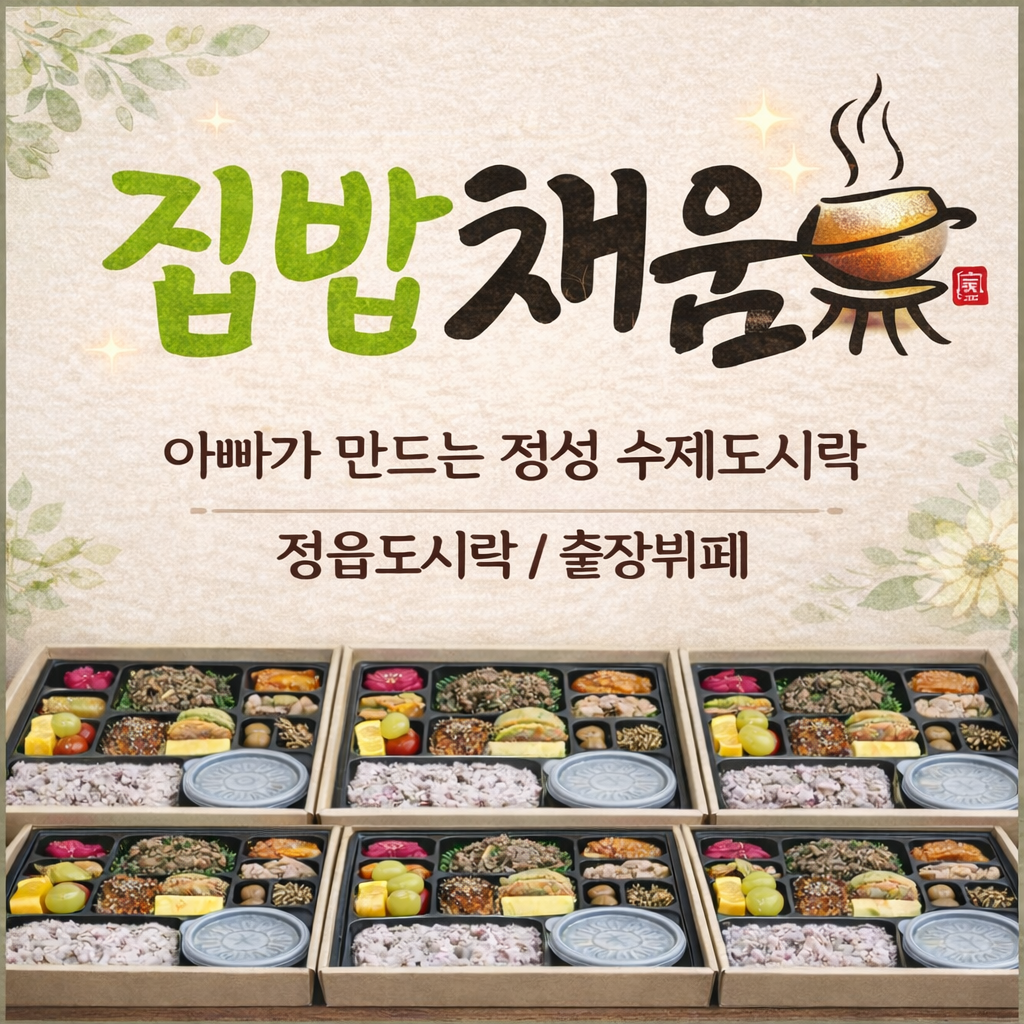 [전북 정읍][릴스] [배달]집밥채움