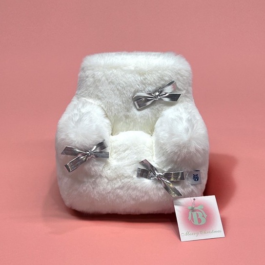 [블루퍼센트] Popo Mini Sofa + 집게핀형 리본 3개 이미지