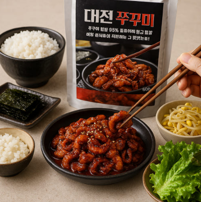 [대전푸드]매운 양념 쭈꾸미 볶음 밀키트  이미지