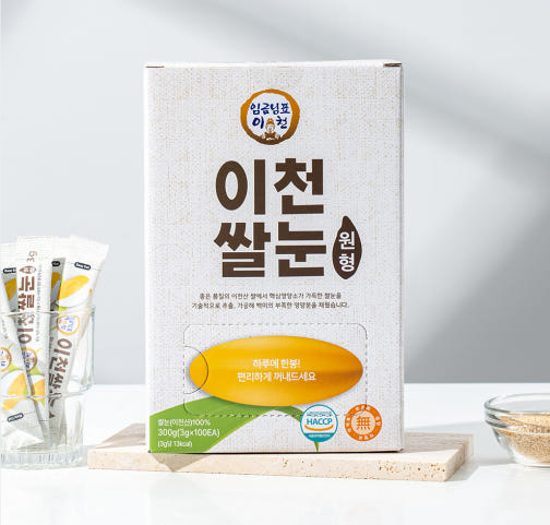 [이천쌀눈]이천산 현미 이천쌀눈 스틱  이미지