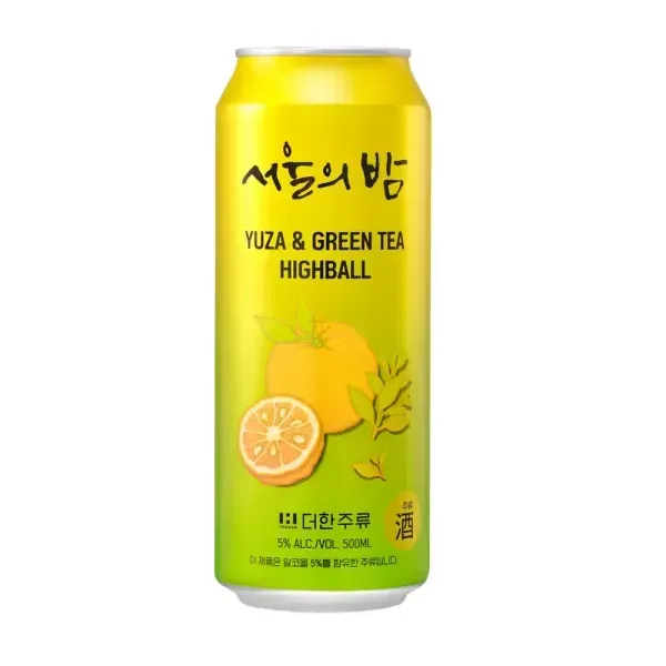 [더한주류] 서울의 밤 유자녹차 하이볼 이미지