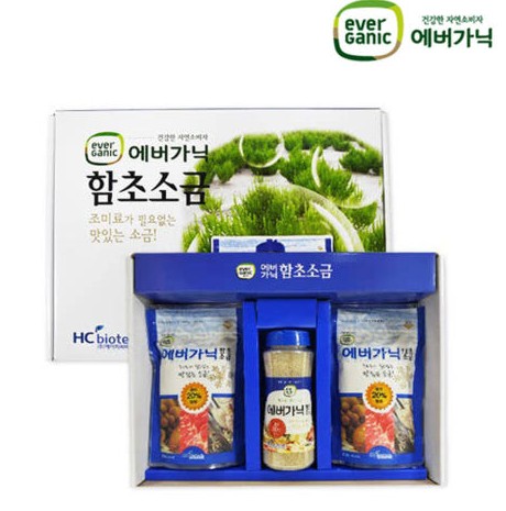 [에버가닉] 천연미네랄 함초소금 세트 이미지