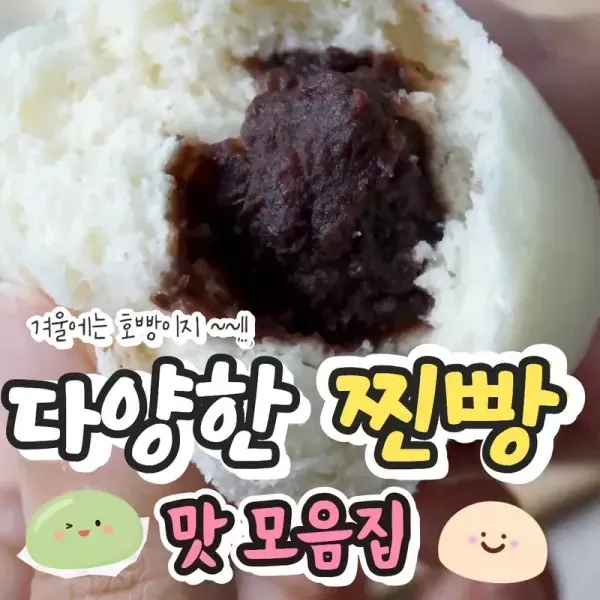 겨울에는 찐빵이지 ~~ 다양한 찐빵 맛 모음집 !! 이미지