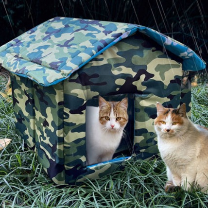 [에이치제이아마존] 고양이 겨울집 이미지