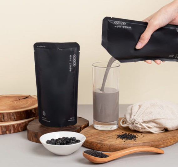 [두유본색] 무가당 흑임자 두유 이미지