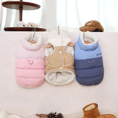 [모찌노] 스노우베어 하네스 양면 패딩 이미지