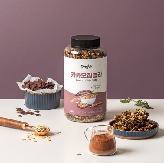 [팜투글로벌] 카카오칩 그래놀라 이미지