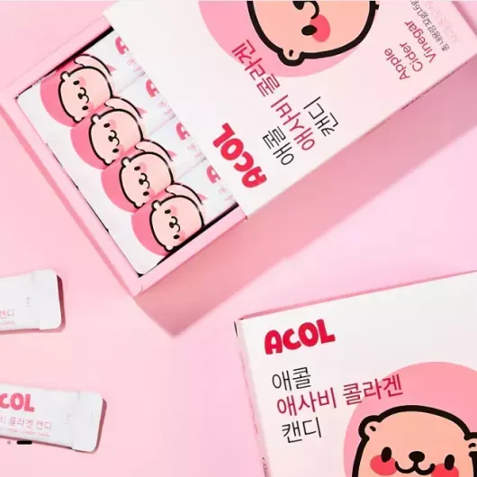 [구매평][국스코퍼레이션] 애콜 애사비 콜라겐 캔디 이미지