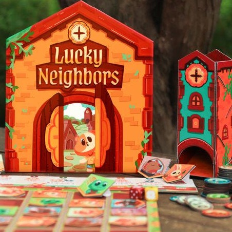 [디미디움] 럭키 네이버스 보드게임 이미지