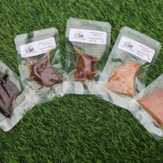 [홍천개아빠] 강아지 홍삼 한입스테이크