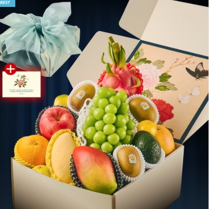 [청과옥] 과일바구니 정성 선물세트 
