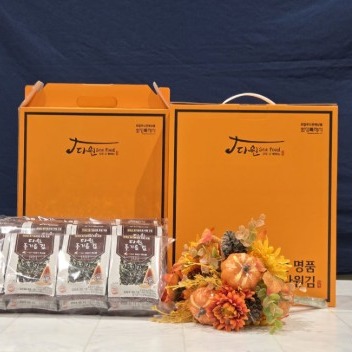 [다원들기름김]  들기름김 선물세트