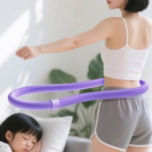 [유바이] 덕스훅 뱃살 다이어트 스프링 훌라후프