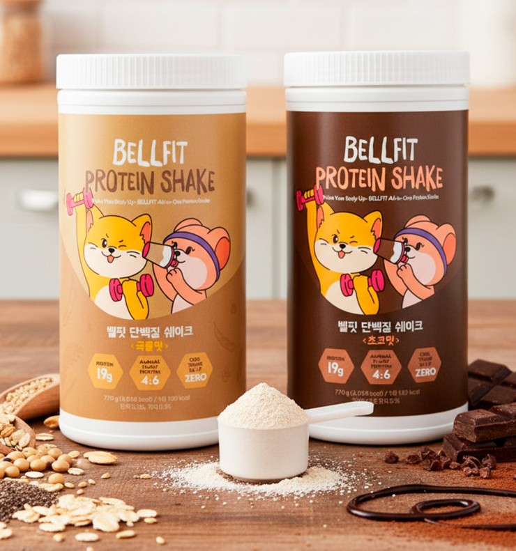 [엔엘 벨핏 스토어] 단백질 쉐이크 곡물맛