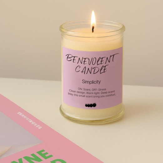 [베네벌런트]  메리핑크 소이캔들