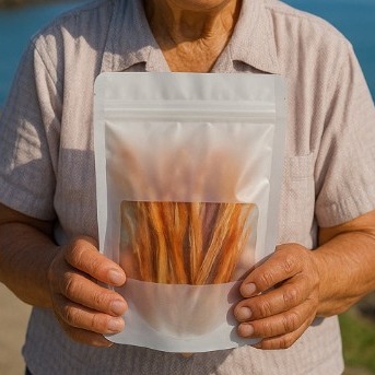 [오늘의 한입] 말린 대게 안주 해각포