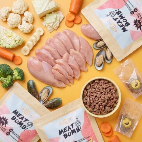 [치즈썬] 강아지화식 습식 수제사료