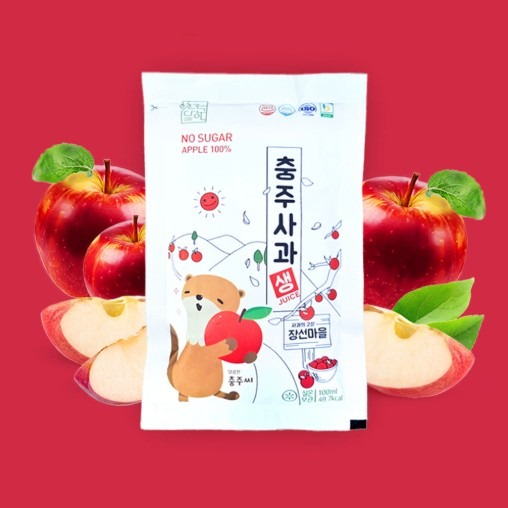 [초록다한] 충주사과생주스