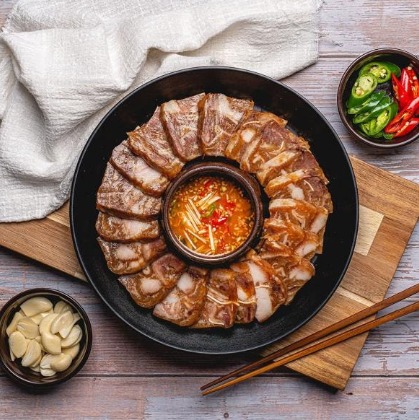 [파로스웨이] 장충동 왕족발 본사 반조리 머릿고기