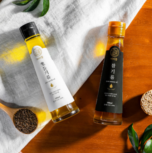 [미미뜰] 참기름+생들기름 선물세트