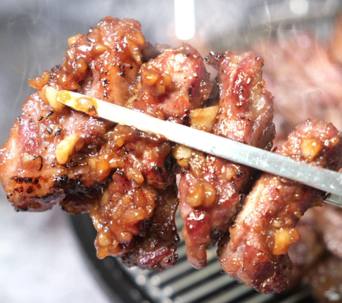 [한국식품상회] 국내산 마늘양념 소갈비살