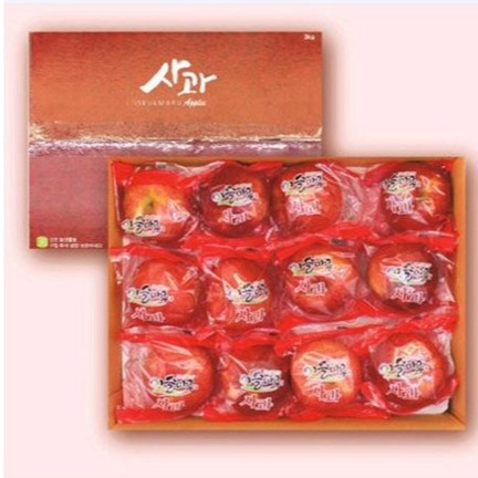 [좋은사람들] 경북 의성 껍질째먹는 세척사과 봉지사과