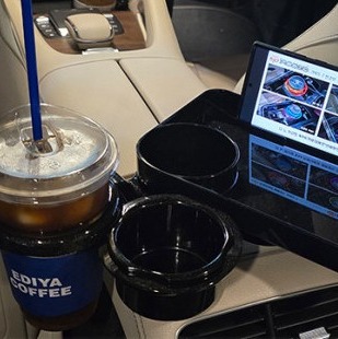 [인코브] 2단 멀티 차량용 컵홀더