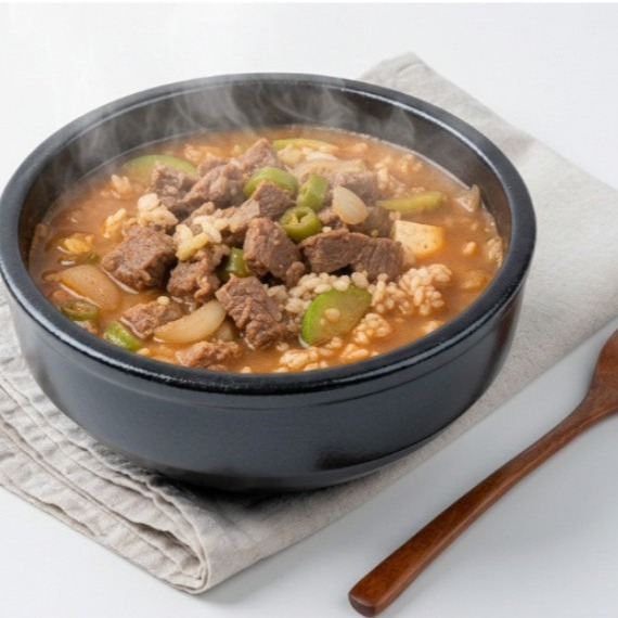 [정대포소갈비] 소고기 된장술밥 밀키트 