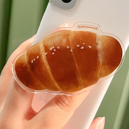 [콰트로 콤마] 소금빵 그립톡