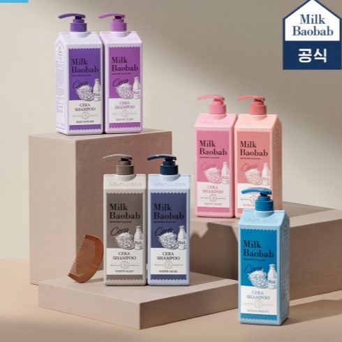[Milk Baobab] 밀크바오밥 세라 샴푸 화이트머스크