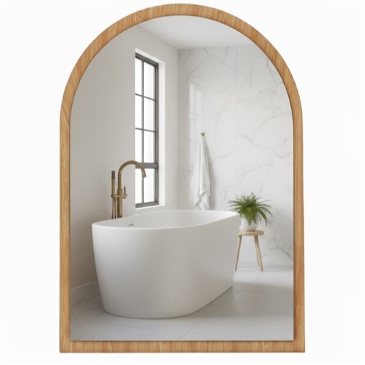 [모리의집] 탁상 화장대 원형 거울