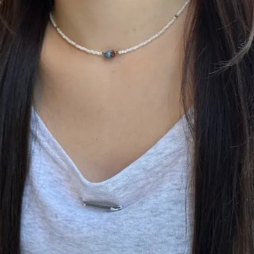 [봄담] 블루 터키석 목걸이