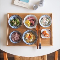 [바이미노] 버들나뭇잎 일식 그릇세트