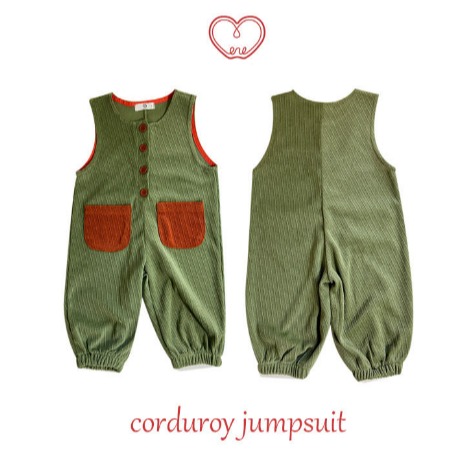[beno] 코듀로이 유아용 점프슈트