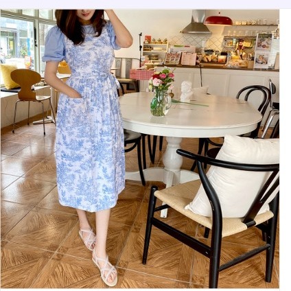 [집들이닷컴] 롱 앞치마 원피스핏(해방타운백지영앞치마)