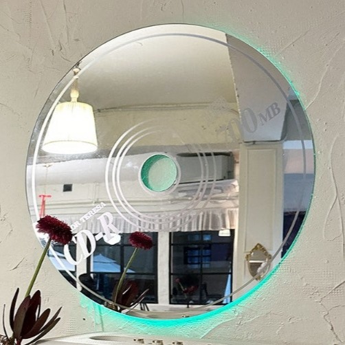 [미러테레사] LED 조명 CD 거울