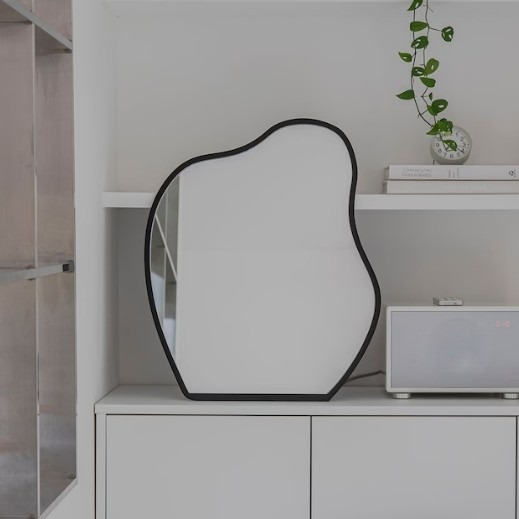 [베노식스] 루아 원목 비정형 거울