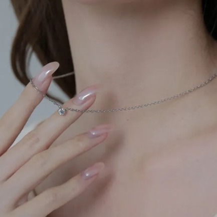 [베가티] 큐빅 목걸이 