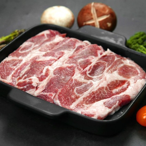 [고기를 담다] 이베리코 흑돼지 목살