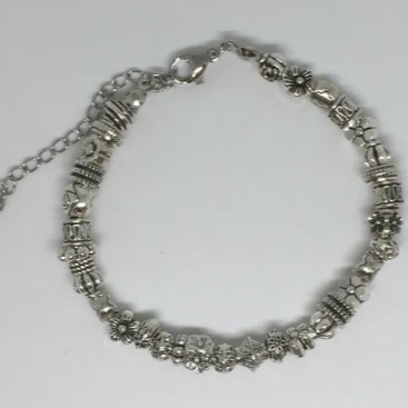 [펄즈] 빈티지테일 실버팔찌