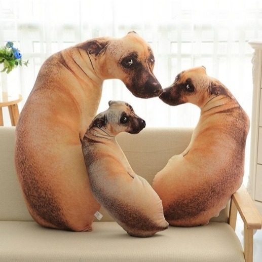 [봉글리] 의기소침 강아지 쿠션