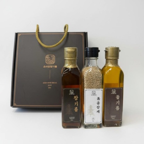 [온이담참기름] 참기름들기름