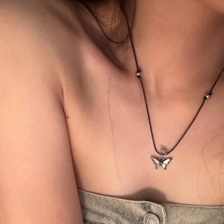 [유링] 나비 목걸이