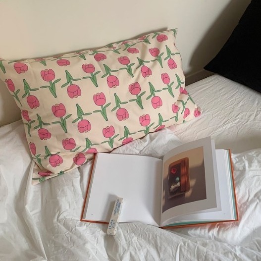 [sogonsogon] retro tulip pillowcase