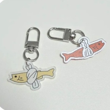 [엘리야] 액막이명태 키링