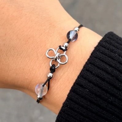 [꿈잠] 네잎클로버 팔찌