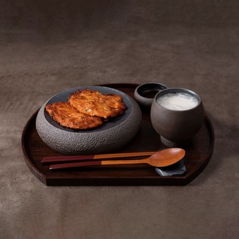 [최도] 높은 굽 둥근 접시