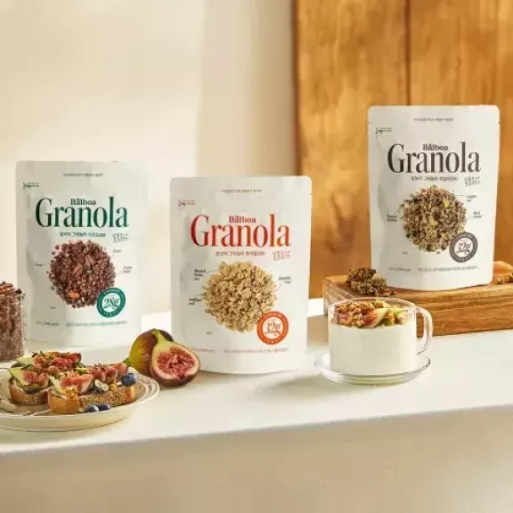 [발보아키친] 고식이섬유 그래놀라 시리얼