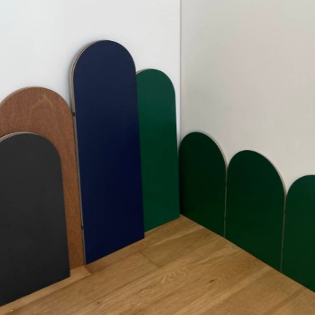 [하이오즈] 솔리드 아치형 파티션