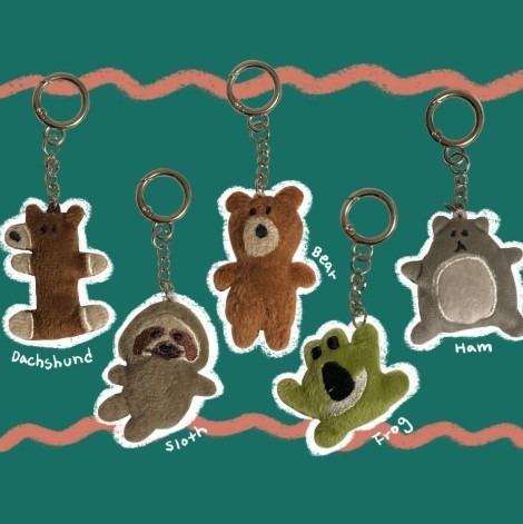 [딩풋] minibeam keyring